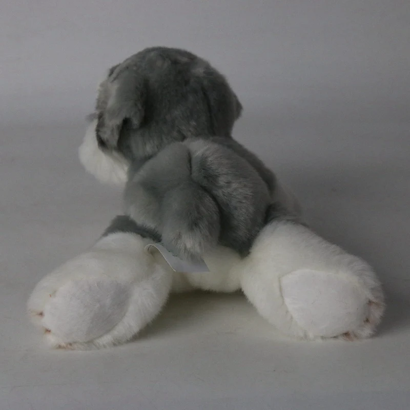 Peluche de perro Schnauzer tierno suave para regalo infantil - imagen 5