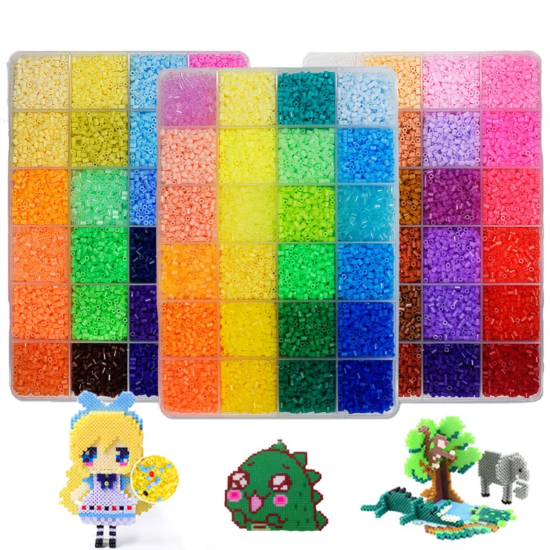 Kit cuentas Perler 72 colores para niños - DIY creativo - imagen 4