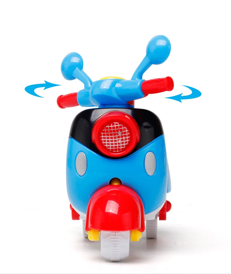 Motocicleta infantil de juguete con efecto inercia para niños y niñas - imagen 5