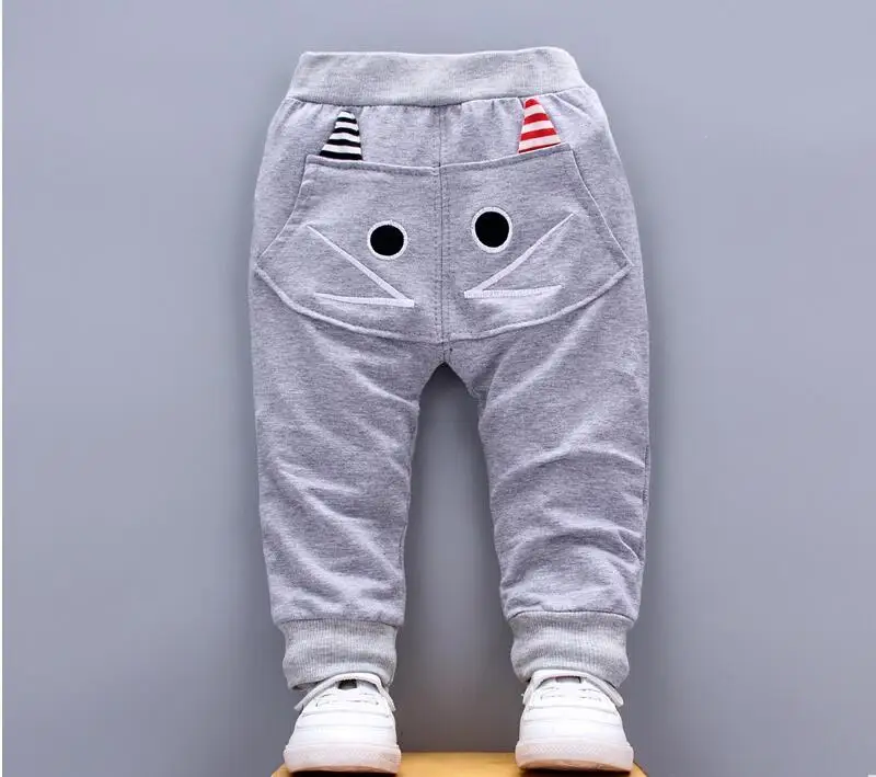 Pantalones de algodón para niño con dibujos – Primavera/Otoño - imagen 2