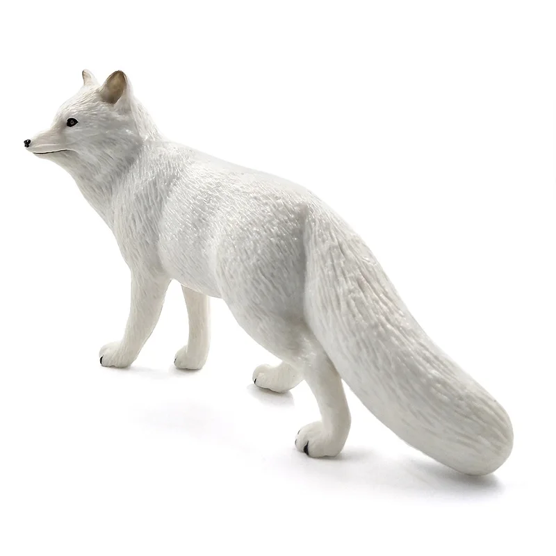 Figura de zorro rojo y blanco para decoración del hogar y jardín - imagen 3