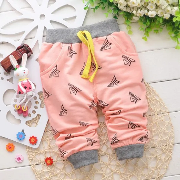 Pantalón sarouel de algodón para bebé unisex - imagen 2