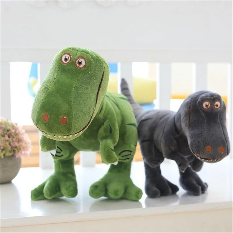 Peluche de dinosaurio tiranosaurio suave de dibujos animados bonito - imagen 2