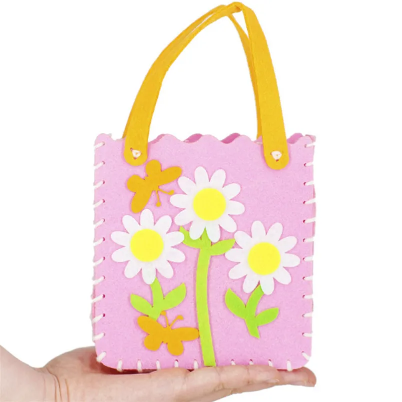 Kit de bolsos para decorar – Manualidades infantiles con dibujos animados - imagen 2