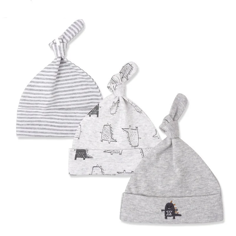 Gorros de bebé con diferentes estampados