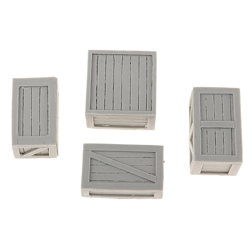 Set completo de 4 cajas de resina