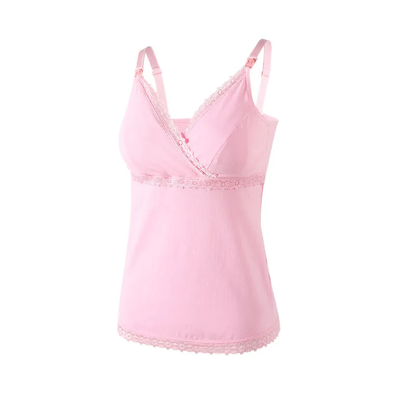 Camiseta sin mangas Emotion Moms - Algodón maternity para amamantar - imagen 5