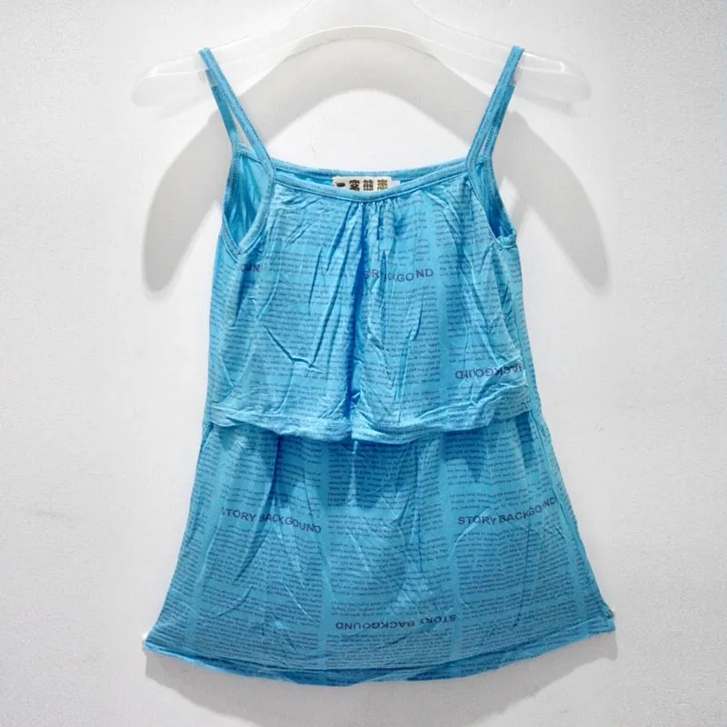 Top de lactancia para verano - Chaleco suave y cómodo - imagen 2