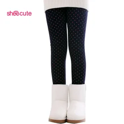 Leggings de algodón para niños SheeCute – Estampado suave