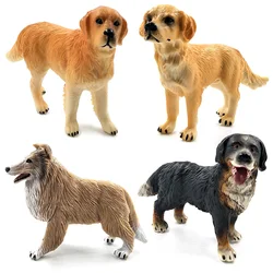 Figura decorativa de perro Labrador Bull Terrier bonsái para jardín