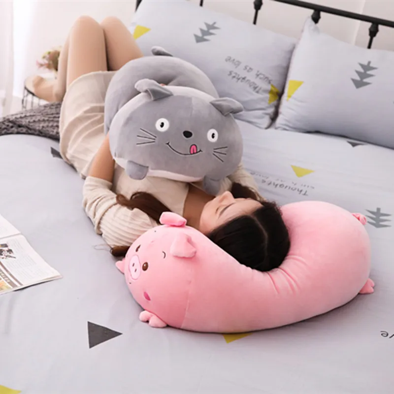 Cojín peluche con forma de animal