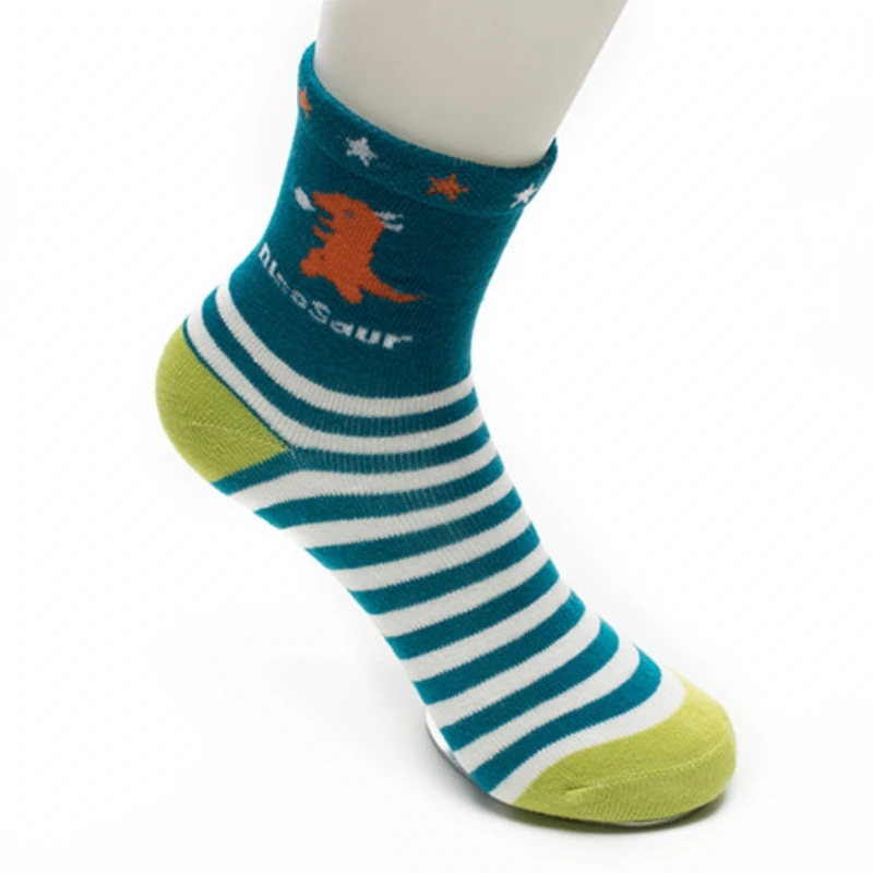 Calcetines de dinosaurio para niños – Algodón suave y divertido