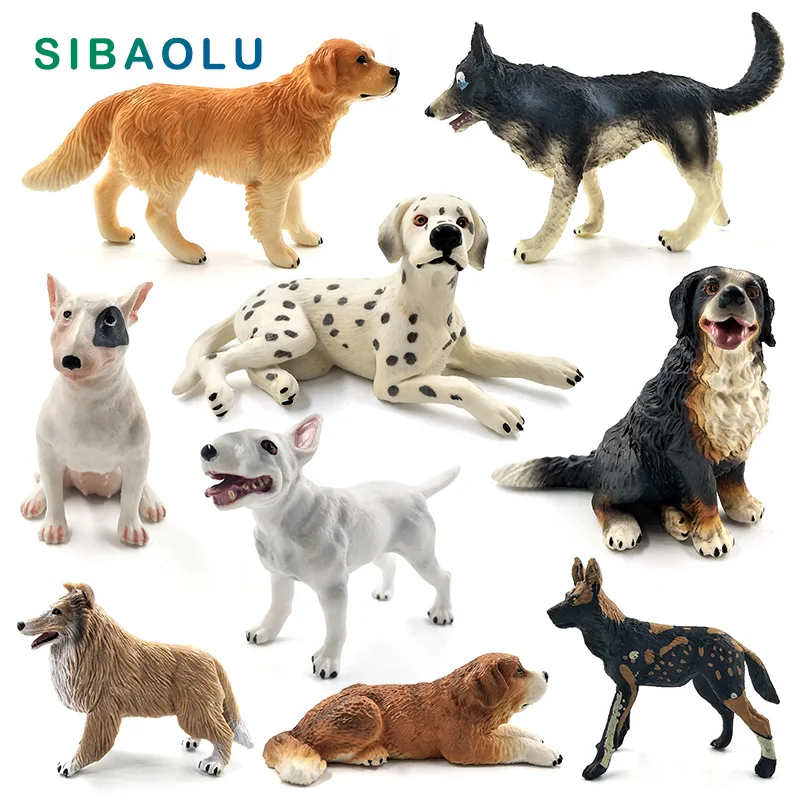 Figura decorativa de perro Labrador Bull Terrier bonsái para jardín - imagen 5