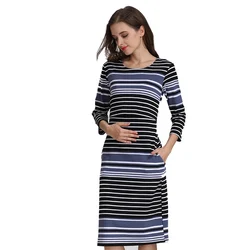 Vestido de lactation premamá manga 3/4