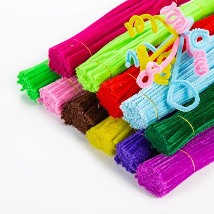 Shilly-Stick palo de peluche arcoíris con pompones, juguete educativo - imagen 3