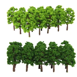 Árboles de plástico 1:150 N para paisaje ferroviario