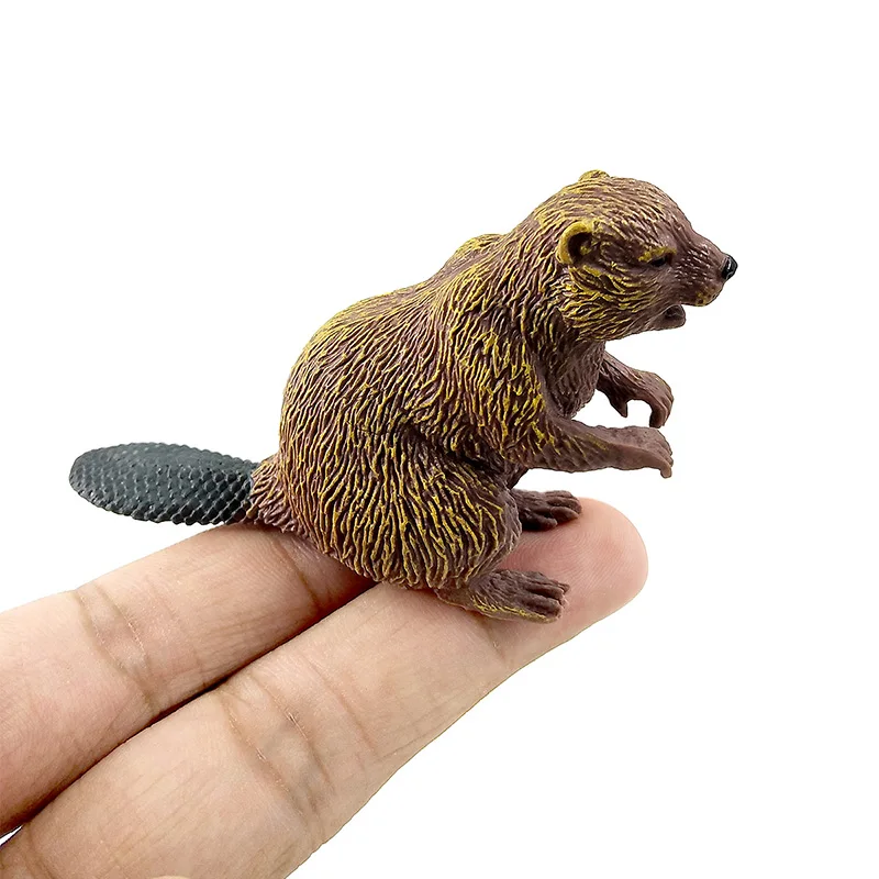 Decoración de jardín de hadas en miniatura con animales