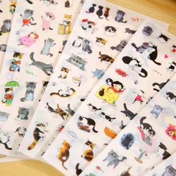 Pegatinas transparentes PVC – Diseño gato para álbum de fotos infantil