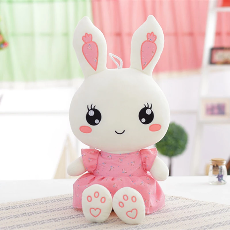 Peluche conejo suave y tierno para bebés, regalo de dormir nocturno - imagen 4