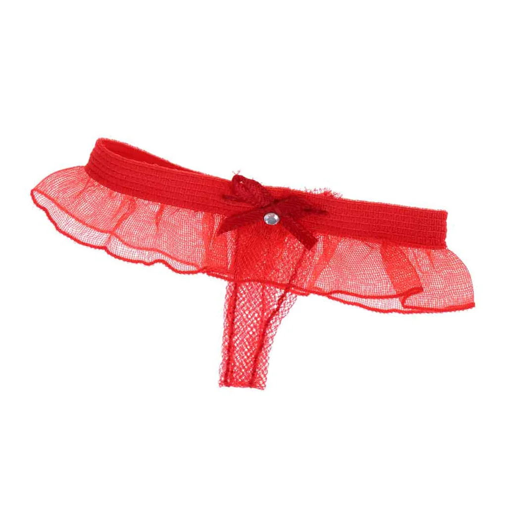 MagiDeal calzoncillos para figura de acción de juguete infantil rojo - imagen 2