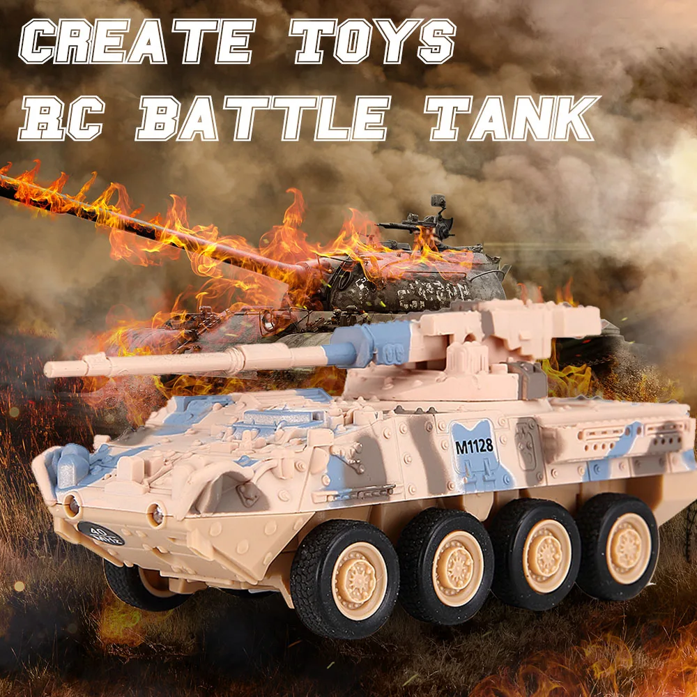 Tanque RC 8021 con diseño camuflado leopardo