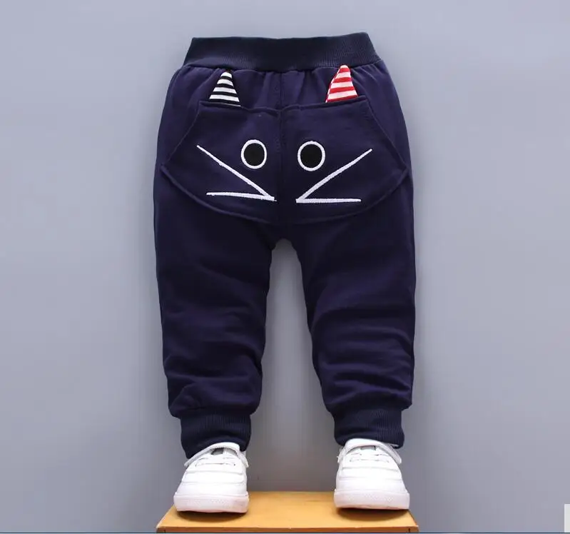 Pantalones de algodón para niño con dibujos – Primavera/Otoño - imagen 4