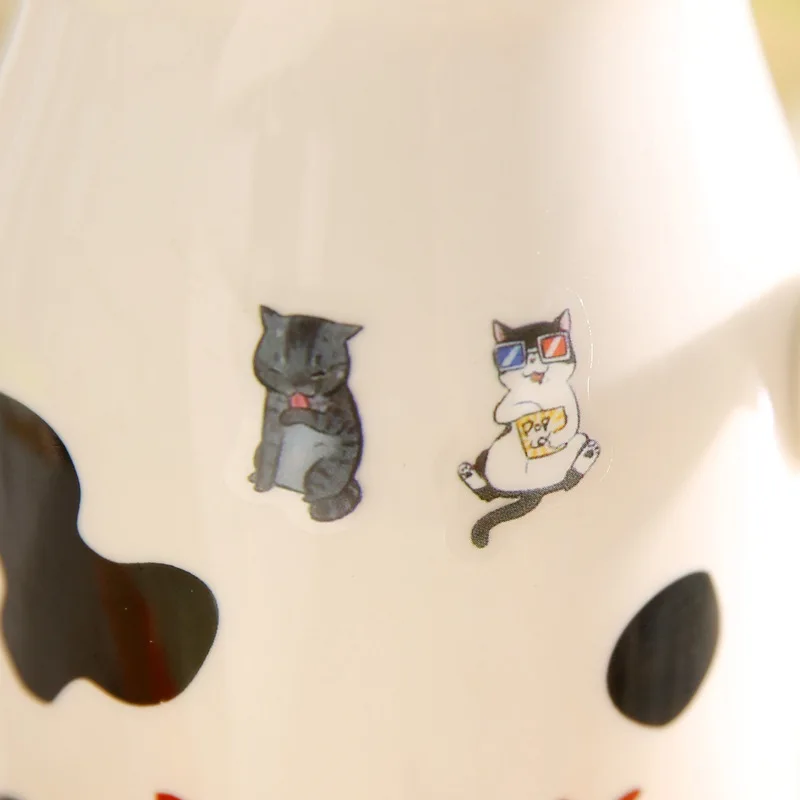 Pegatinas transparentes PVC – Diseño gato para álbum de fotos infantil - imagen 2