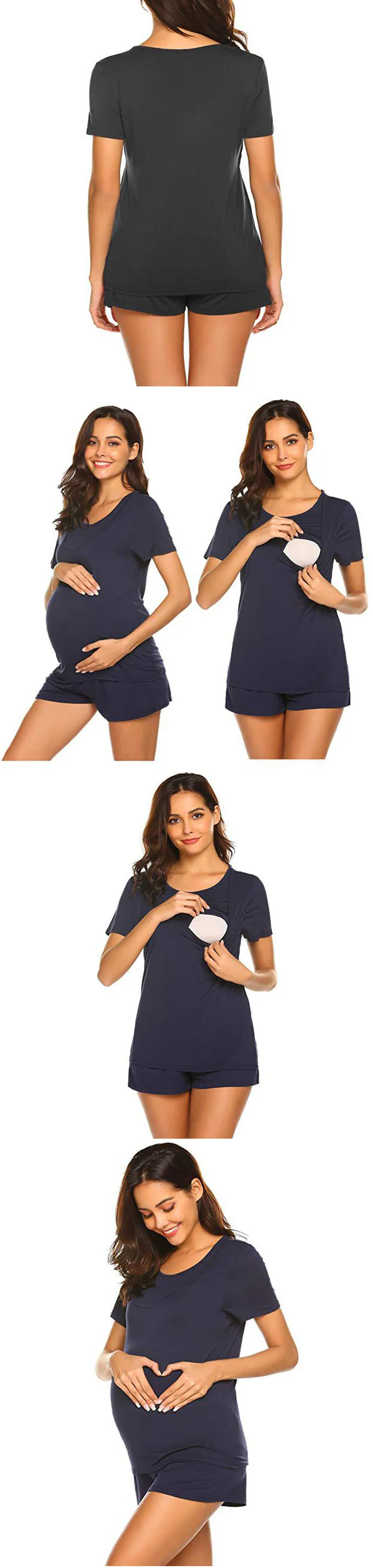 Pijama de maternidad en uso cotidiano