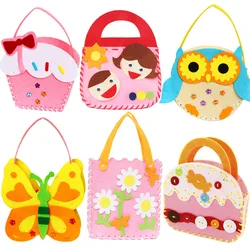Kit de bolsos para decorar – Manualidades infantiles con dibujos animados