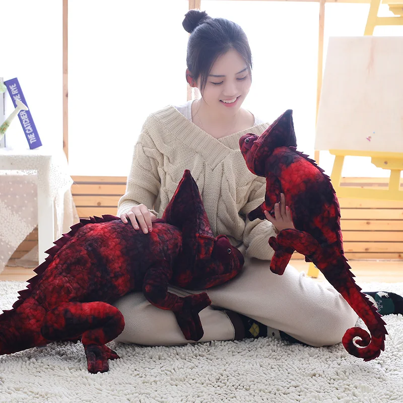 Peluche camaleón gigante blandito: regalo original para niños - imagen 5