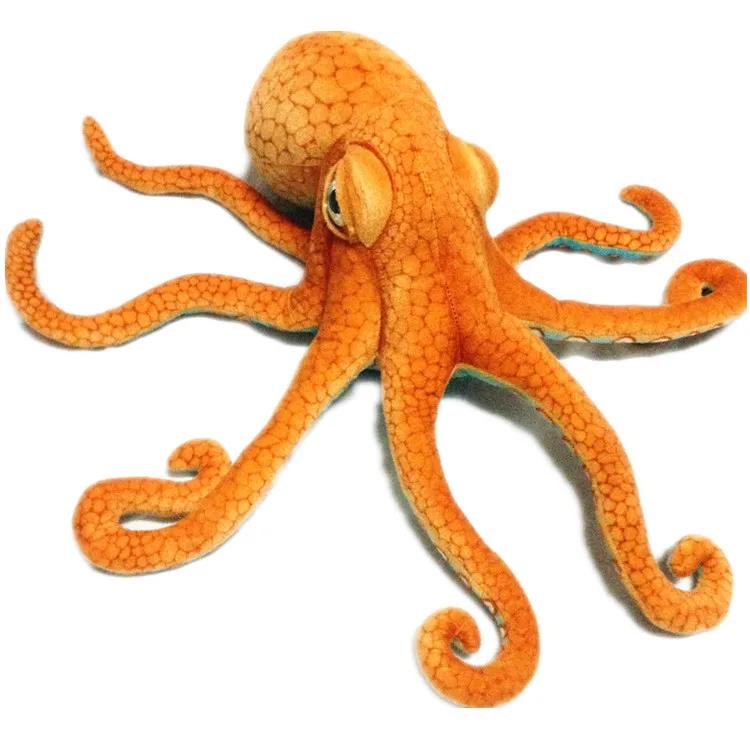 Peluche de pulpo grande realista, almohada con forma para niños - imagen 4