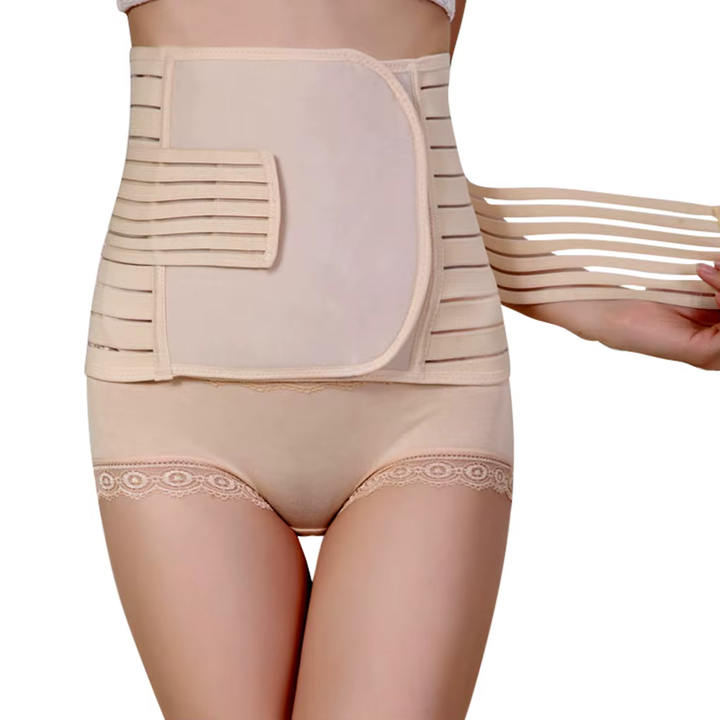 Faja posparto transpirable con soporte lumbar para mamás - imagen 5