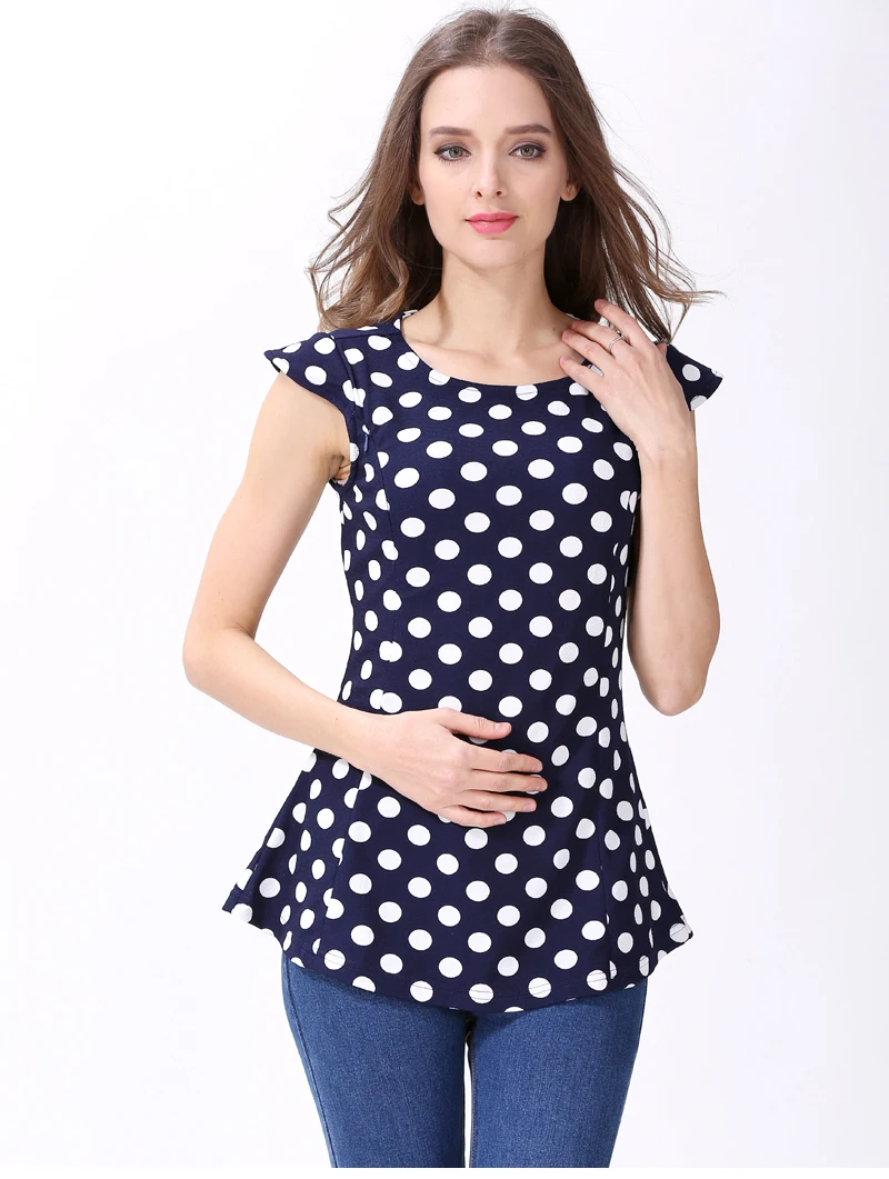 Camiseta de lactation en negro con detalle de cremallera
