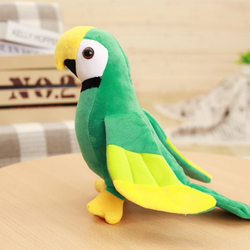 Peluche de guacamayo realista suave para bebé y niños - imagen 2