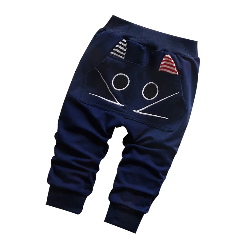 Pantalones de algodón para niño con dibujos – Primavera/Otoño