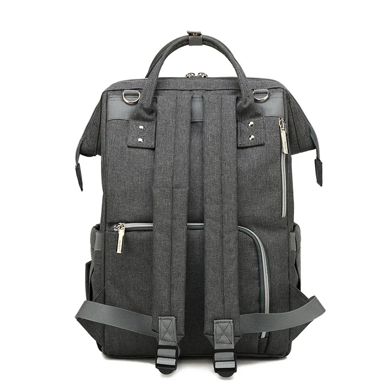 Mochila pañales impermeable gran capacidad cambiador para bebé - imagen 4