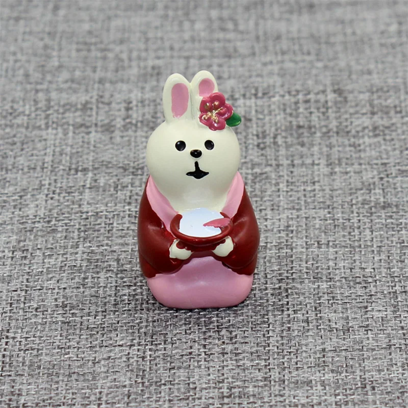 Decole Figuras en miniatura Conejo y Gato - Decoración infantil - imagen 3