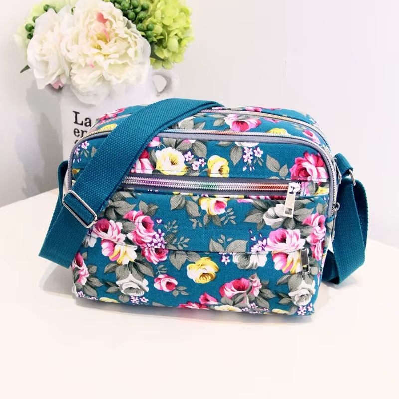 Bolsa de pañales portátil con patrón de puntos para carrito de bebé - imagen 5