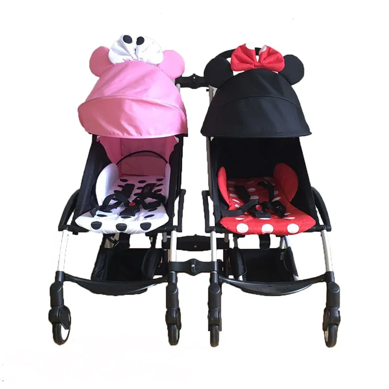 Conectores universales para cochecito de gemelos – Adaptadores Yoya Bugaboo - imagen 2