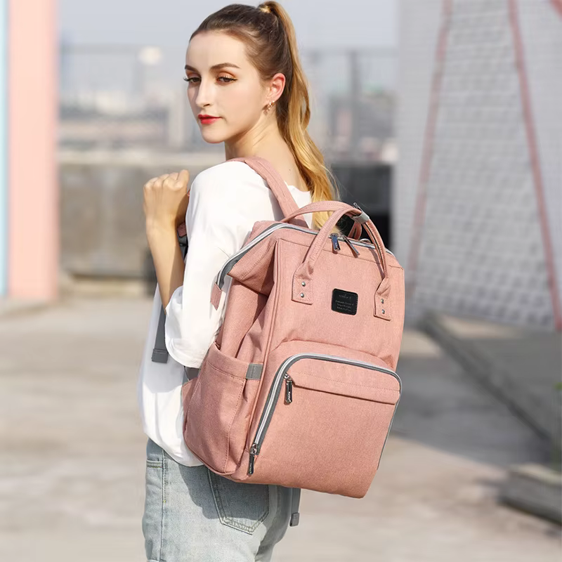 Mochila pañales impermeable gran capacidad cambiador para bebé