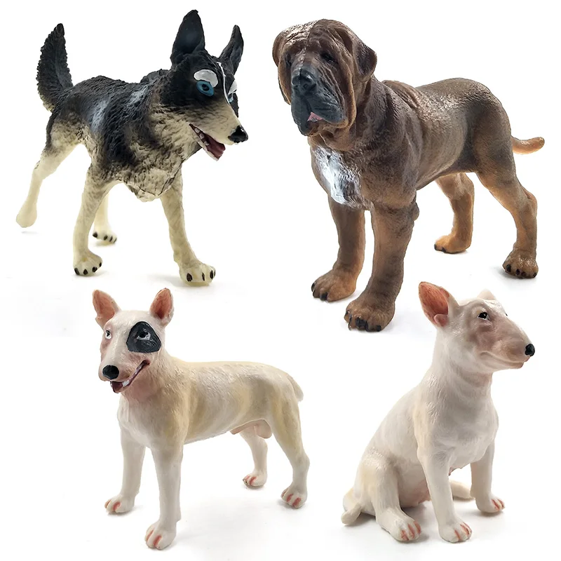 Figura decorativa de perro Labrador Bull Terrier bonsái para jardín - imagen 5