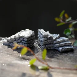 Jardin de hadas miniatura estatuillas en resina para escaleras