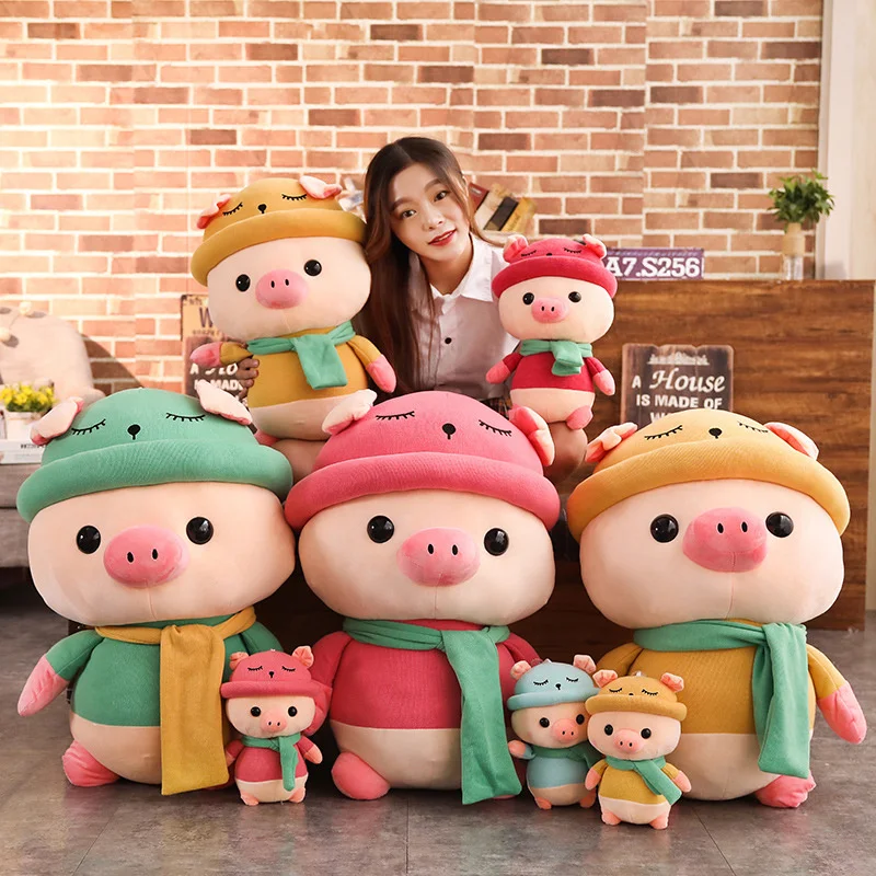 Peluche cerdito colgante kawaii