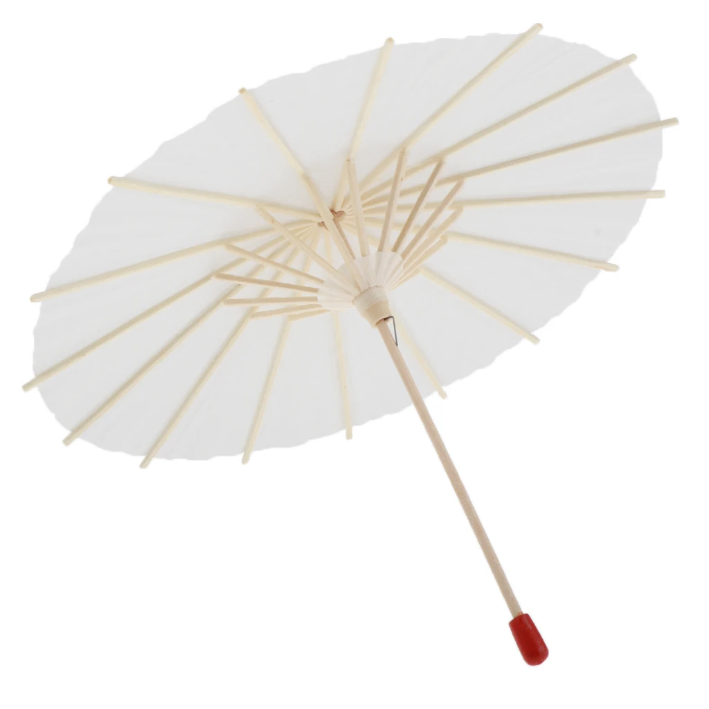MagiDeal mini sombrilla de papel china para muñecas BJD