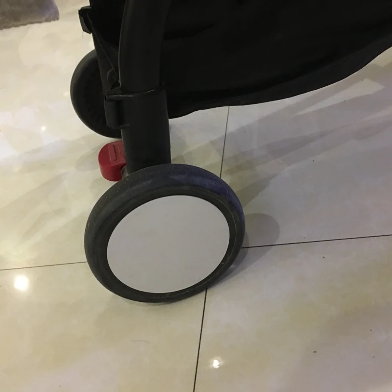 Babyyoya YOYO2 Cubierta blanca para ruedas traseras del cochecito - imagen 4