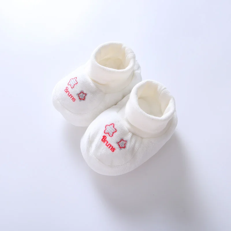 Botines de primeros pasos de suela blanda para bebé recién nacido - imagen 5