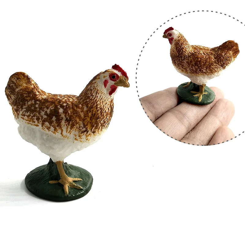 Figuras animales de granja en miniatura para decoración hogar - imagen 2