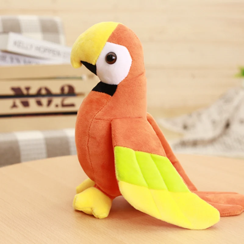 Peluche de guacamayo realista suave para bebé y niños - imagen 3