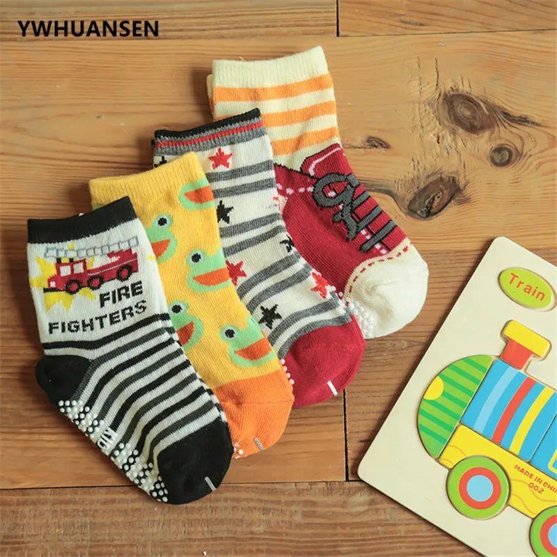 YWHUANSEN Calcetines antideslizantes para bebé - imagen 5
