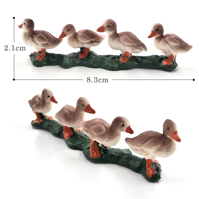 Figuras de granja en miniatura para jardín feérico - imagen 2